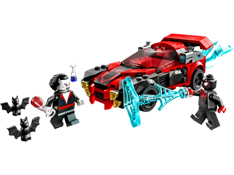 Lego Miles Morales vs. Morbius