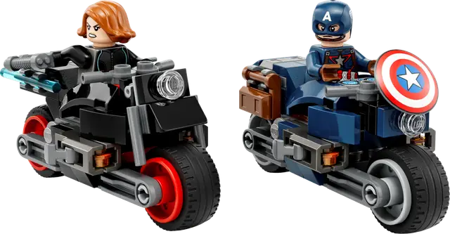 Lego® Black Widows & Captain Americas Motorräder