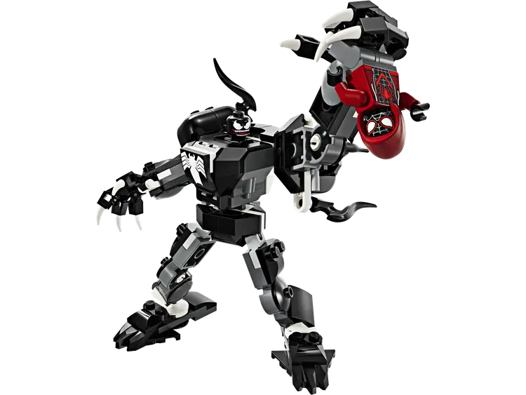 Lego Venom Mech vs. Miles Morales