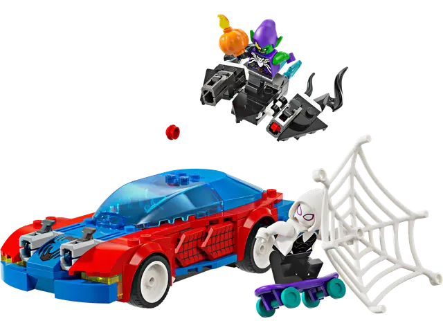 Lego® Spider-Mans Rennauto & Venom Green Goblin