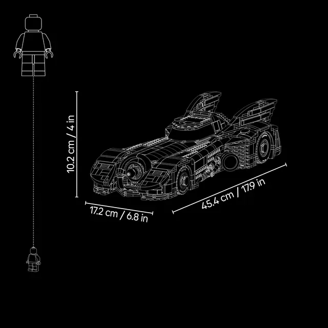 Lego® Batmobil aus Batmans Rückkehr