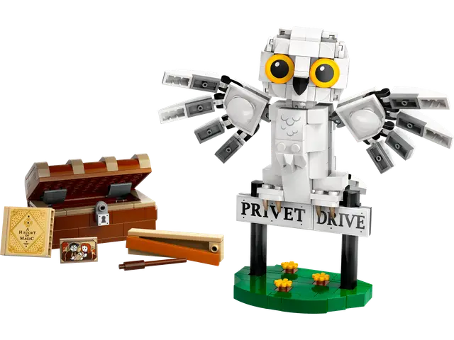 Lego® Hedwig™ im Ligusterweg 4