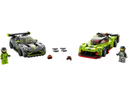 Lego Aston Martin Valkyrie AMR Pro & Aston Martin Vantage GT3