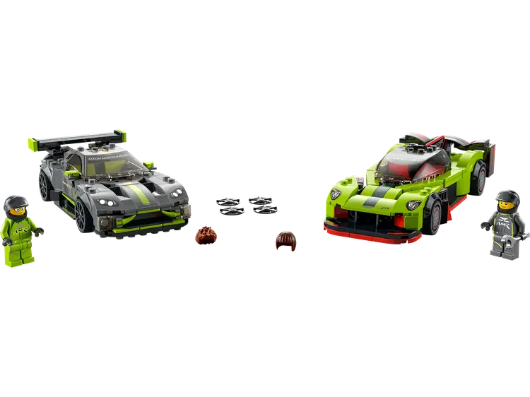 Lego Aston Martin Valkyrie AMR Pro & Aston Martin Vantage GT3