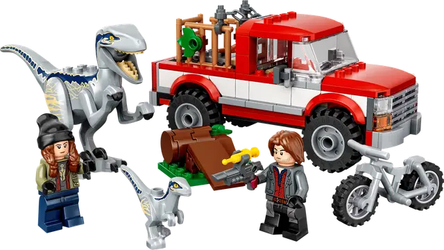 Lego® Blue & Beta in der Velociraptor-Falle