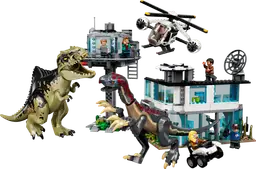 Lego Giganotosaurus & Therizinosaurus Angriff