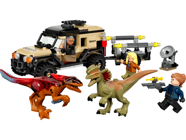 Lego® Pyroraptor & Dilophosaurus Transport