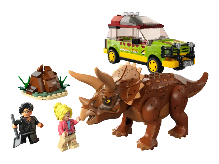 Lego Triceratops-Forschung