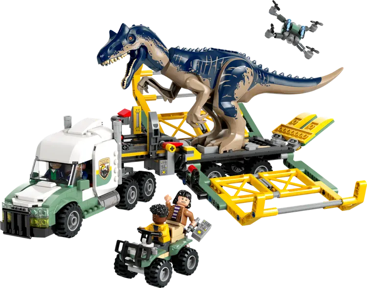 Lego Dinosaurier-Missionen: Allosaurus-Transporter