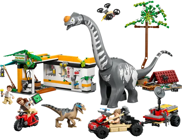 Lego® Raptor & Titanosaurus: Große Fährtensuche
