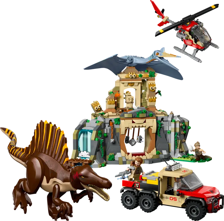 Spinosaurus & Quetzalcoatlus Air Mission 76976 | LEGO® Jurassic