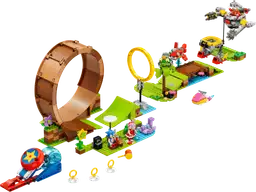 Lego Sonics Looping-Challenge in der Green Hill Zone