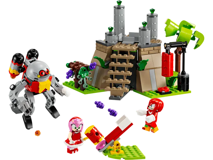 Lego Knuckles und der Schrein des Master Emerald