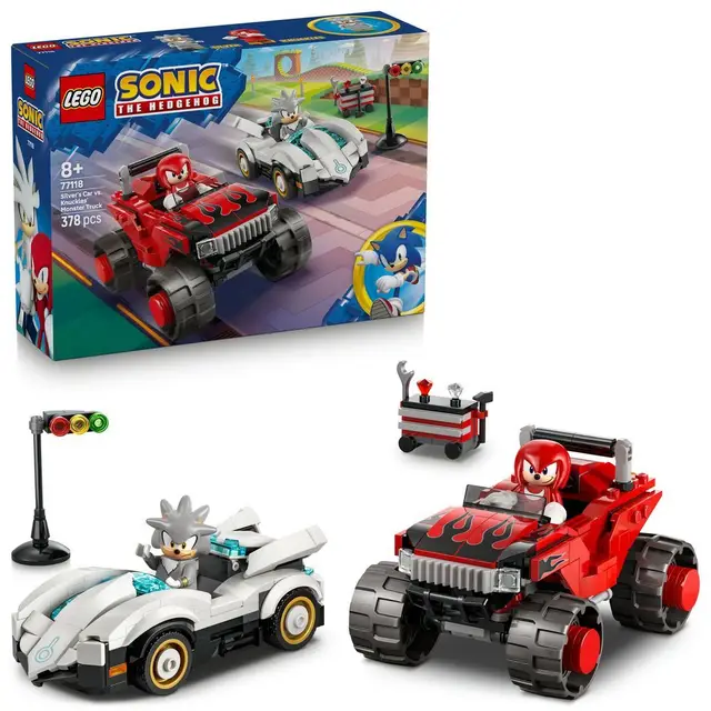 Lego® Silvers Auto vs. Knuckles' Monstertruck