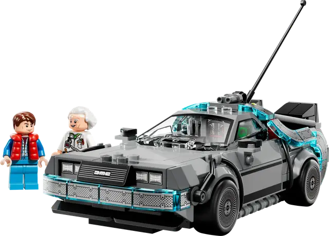 Lego® Zeitmaschine aus Zurück in die Zukunft