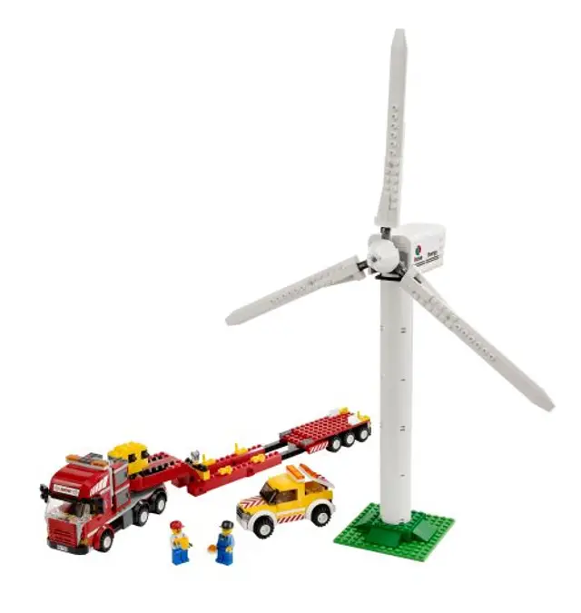 Lego® Windturbinen-Transporter