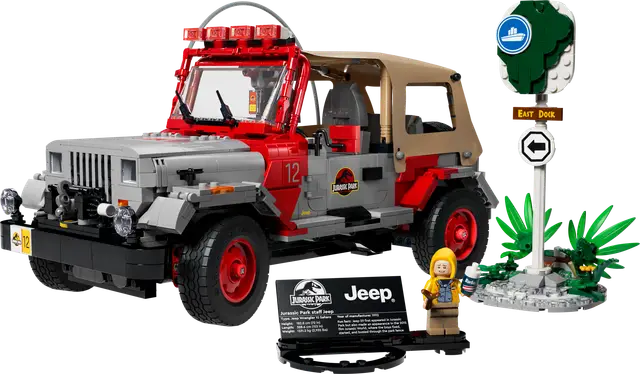 Lego® Jurassic Park Jeep Wrangler