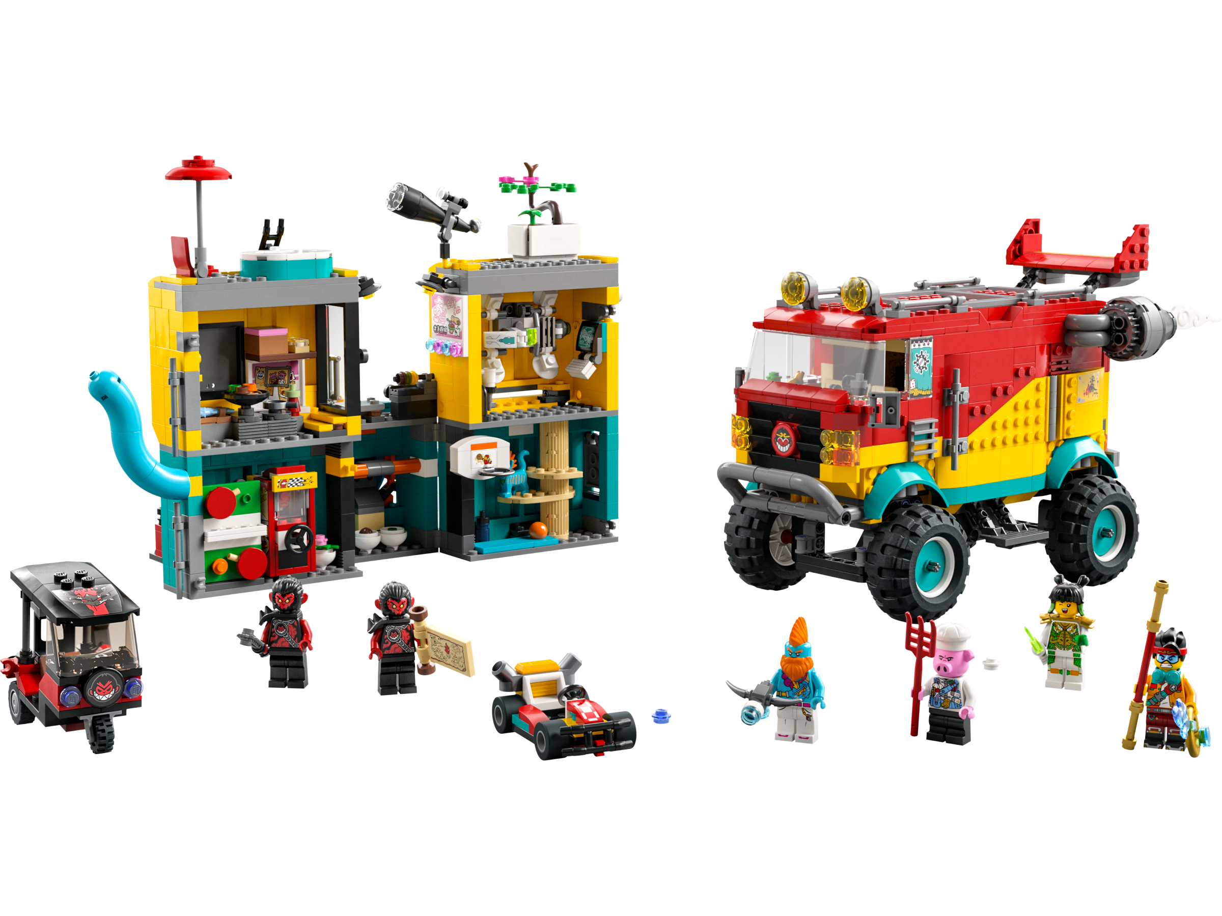 Monkie Kids Teamtransporter 80038 | LEGO® Monkie Kid™