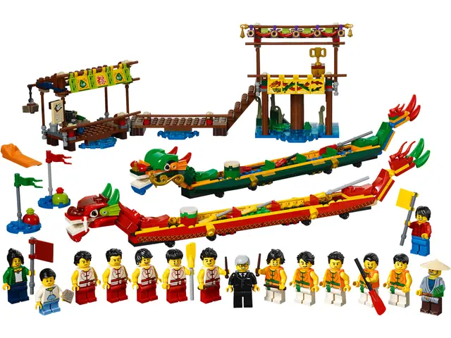 Lego® Drachenbootrennen