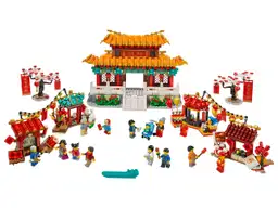 Lego Tempelmarkt zum Chinesischen Neujahrsfest