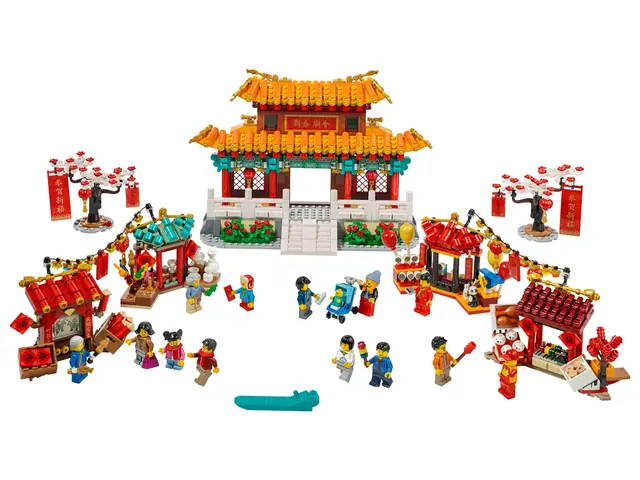 Lego® Tempelmarkt zum Chinesischen Neujahrsfest