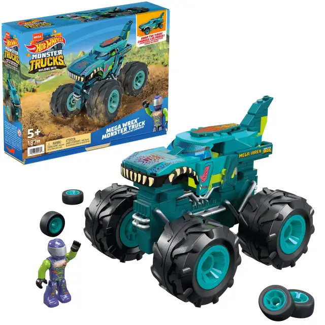 MEGA® Hot Wheels™ -Wrex Monster Truck