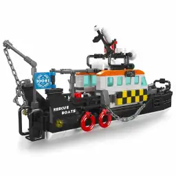 MouldKing British Multi-functional Rescue Boat