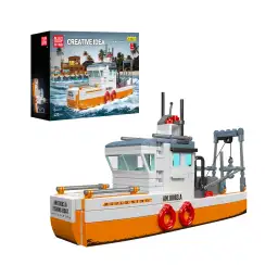 MouldKing Fishing Boat