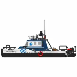 MouldKing Police Boat