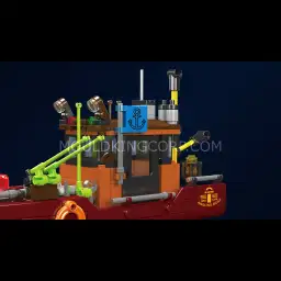 MouldKing Fishing Boat