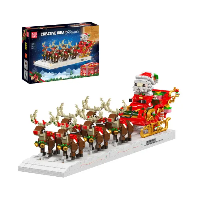 MouldKing® Santa Claus Sleigh Car