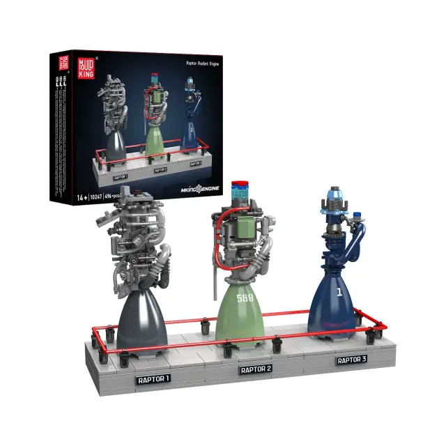 MouldKing® Raptor Rocket Engine