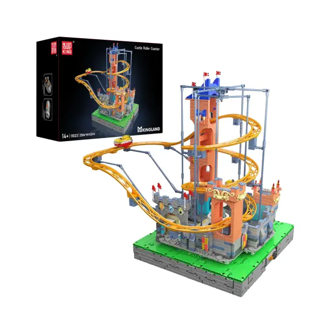 MouldKing® Castle Roller Coaster