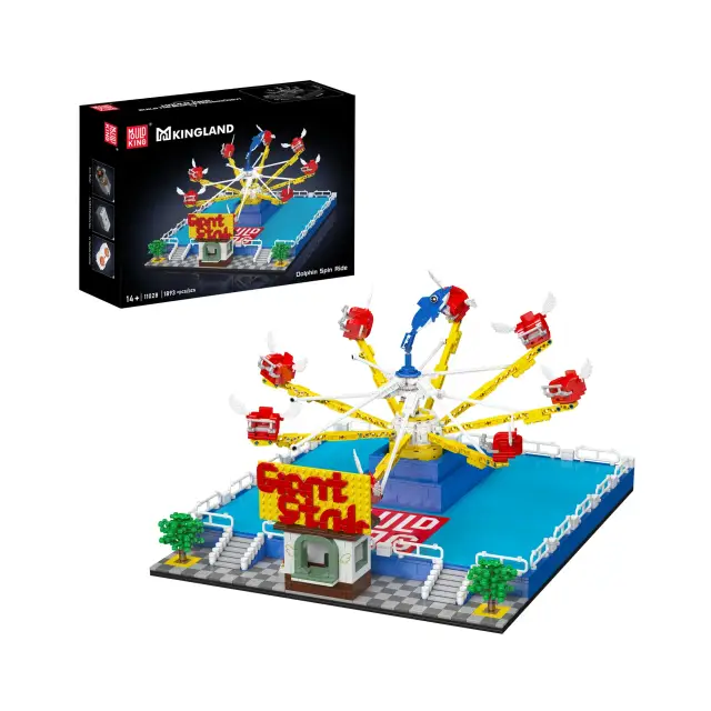 MouldKing® Dolphin Spin Ride