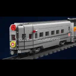 MouldKing USA EMD F7 WP Diesel Locomotive