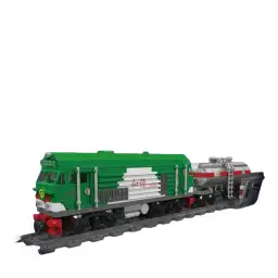 MouldKing HXN 3 Diesel Locomotive