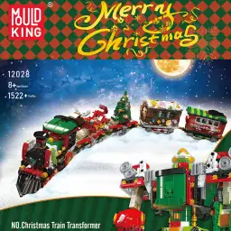 MouldKing Christmas Train Transformer