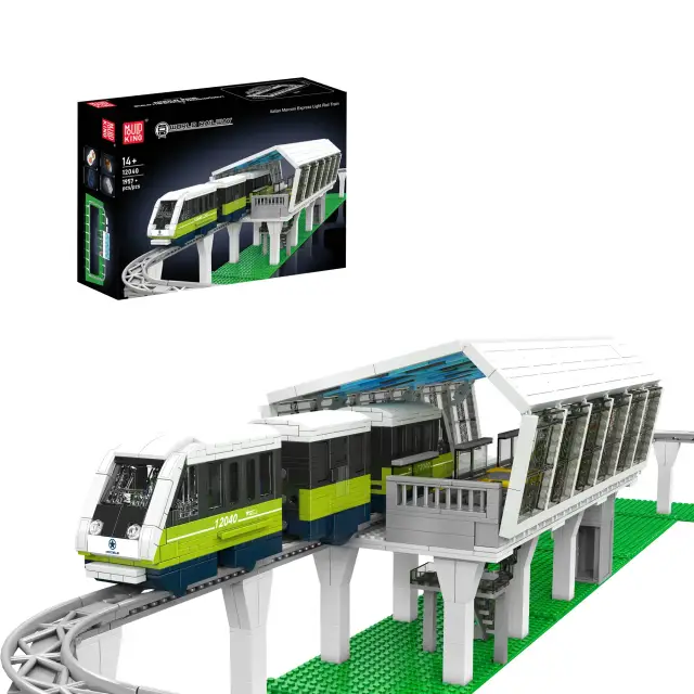 MouldKing® Italian Marconi Express Light Rail Train