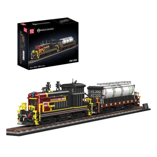 MouldKing® SW1200 Diesel Locomotive