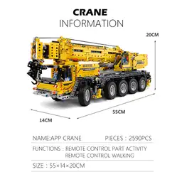 MouldKing Merchanical Crane