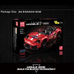 MouldKing Red sports car