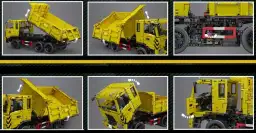 MouldKing MK Three Way Dump Truck