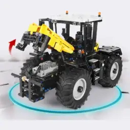 MouldKing Technic 4-in-1 Tractor yellow