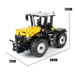 MouldKing Technic 4-in-1 Tractor yellow