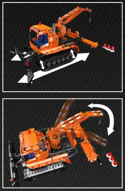 MouldKing Snowfield Engineering Vehicle