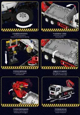 MouldKing Truck-Mounted Crane