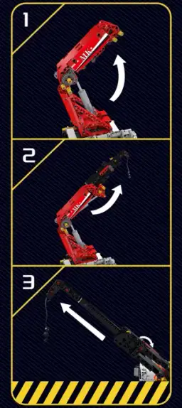 MouldKing Truck-Mounted Crane