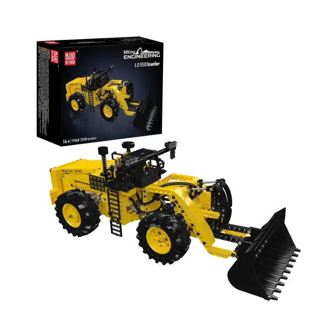 MouldKing® The L2350 Pneumatic Wheel Loader