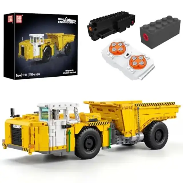 MouldKing® Mining Specific Articulated - Dump-Truck