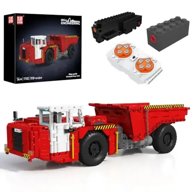 MouldKing® Mining Specific Articulated - Dump-Truck
